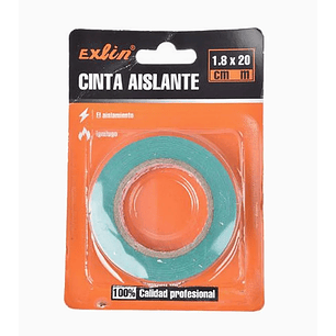 Cinta Aislante Azul 20m