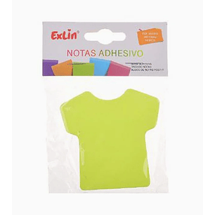 Notas Adhesivas Forma Camisa