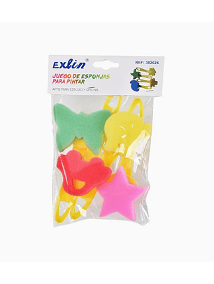 Juego de Esponjas para Pintar