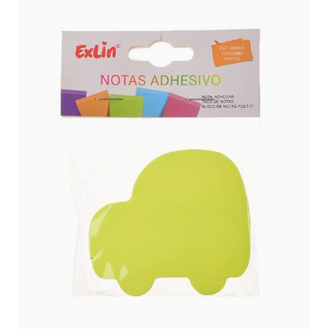 Notas Adhesivas Forma Carro 1