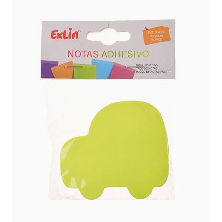 Notas Adhesivas Forma Carro 1