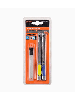 Set de Corta Cartón