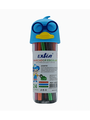 Marcador Destacador 24 colores