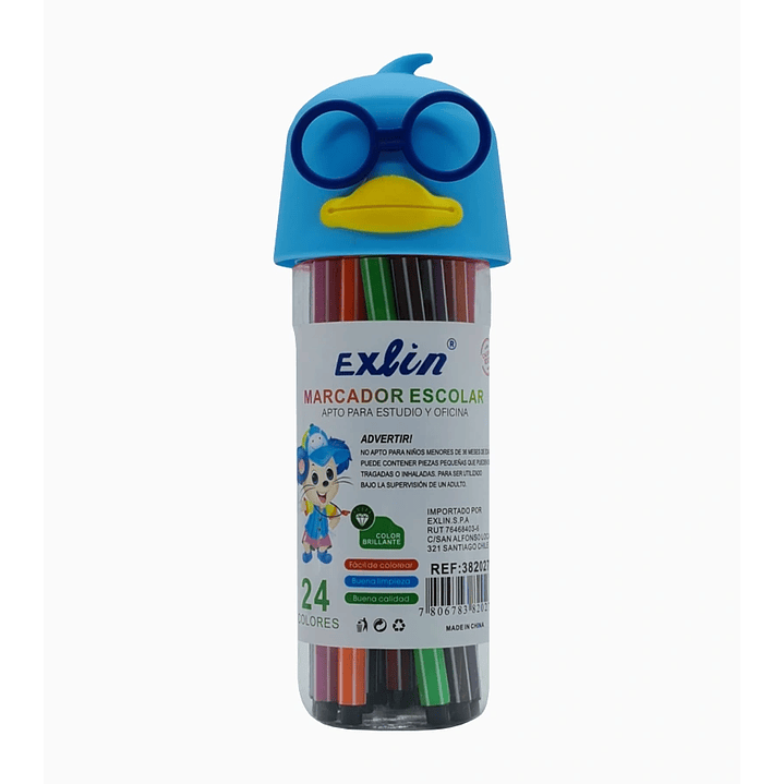 Marcador Destacador 24 colores 1