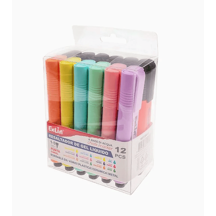 Resaltador 12 Colores 1
