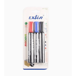 Set de Marcadores 3 pcs