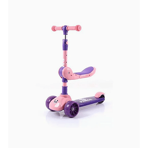 Scooters 2 en 1 - Rosa Claro