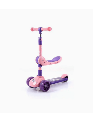 Scooters 2 en 1 - Rosa Claro