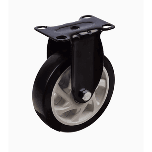 Rueda Fija en Blanco y Negro