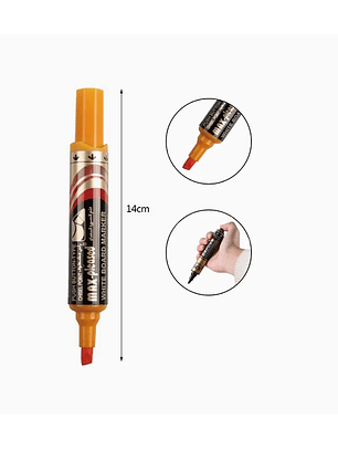 Marcador de Pizarra Tinta Directa - Naranja 1