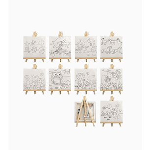 Lienzos Predibujados Para Pintar