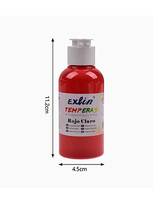 Temperas de Colores - Rojo