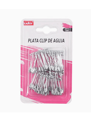 Clip de Aguja Plata