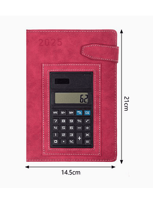 Agenda con Calculadora 2025