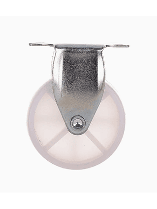 Rueda PP Blanca Fija