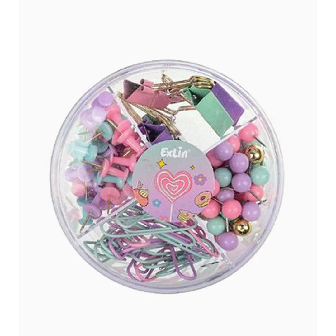 Set de Escritorio Caja Redonda 1