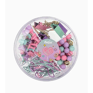 Set de Escritorio Caja Redonda