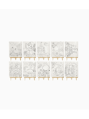 Lienzos Predibujados Para Pintar