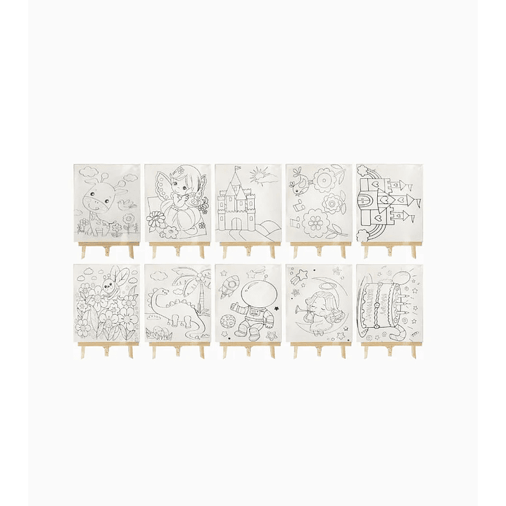 Lienzos Predibujados Para Pintar 1