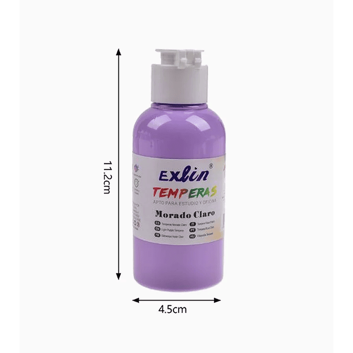 Temperas de Colores - Morado 1