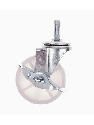 Rueda PP Blanca Freno