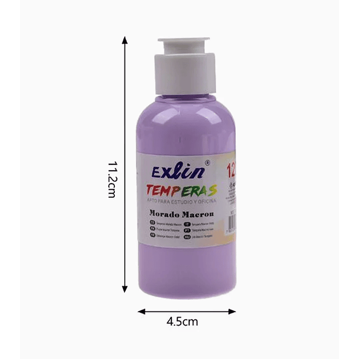 Temperas de Colores - Lila 1