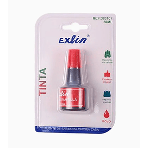 Tinta de Impresión Roja