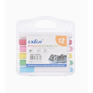 Marcador Acrílico 12 Colores