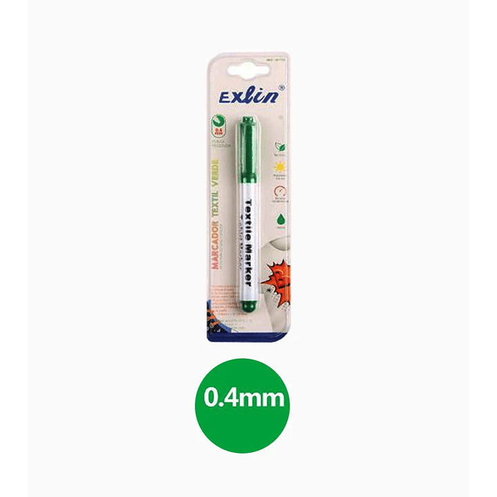 Marcador Ropa Verde 1