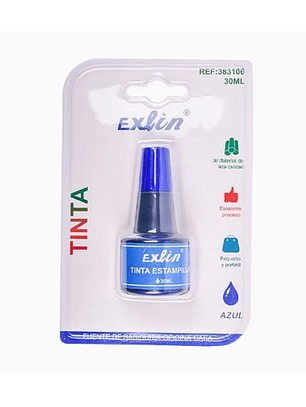Tinta de Impresión Azul