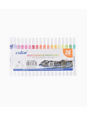 Marcadores 36 Colores