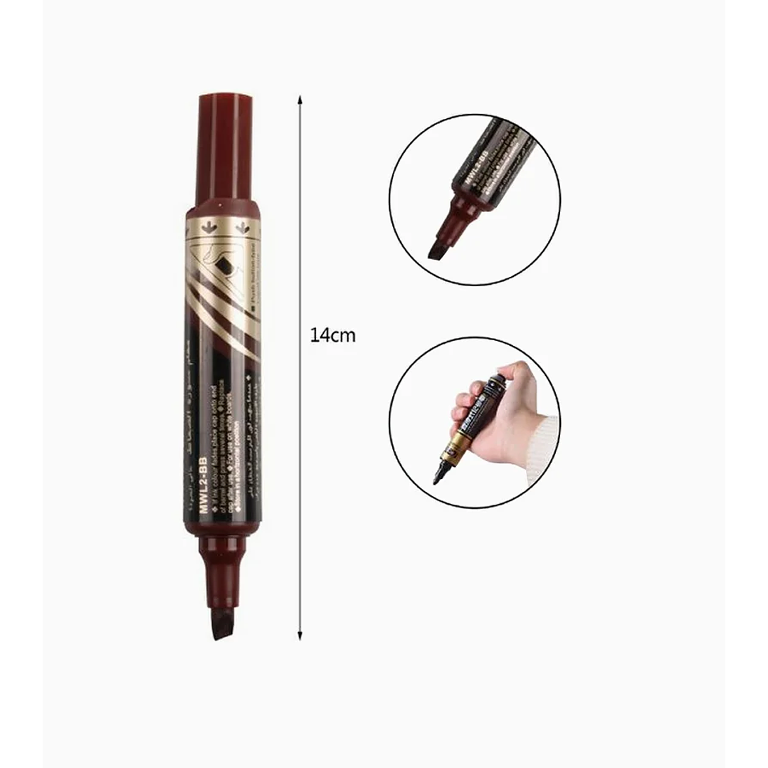 Marcador de Pizarra Tinta Directa - Cafe 1