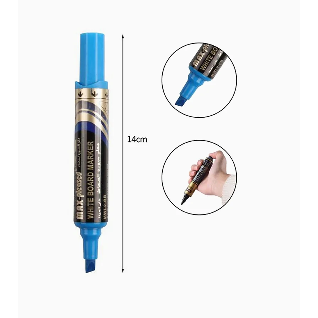 Marcador de Pizarra Tinta Directa - Azul 1