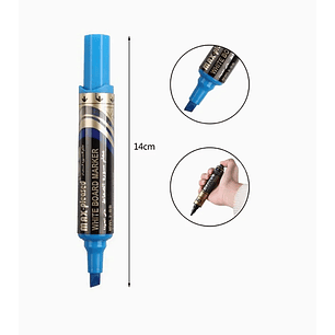 Marcador de Pizarra Tinta Directa - Azul