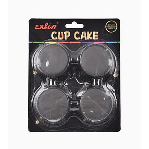 Moldes para Cupcakes Negro