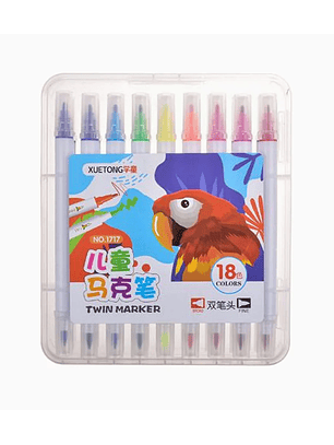 Rotulador Doble Punta