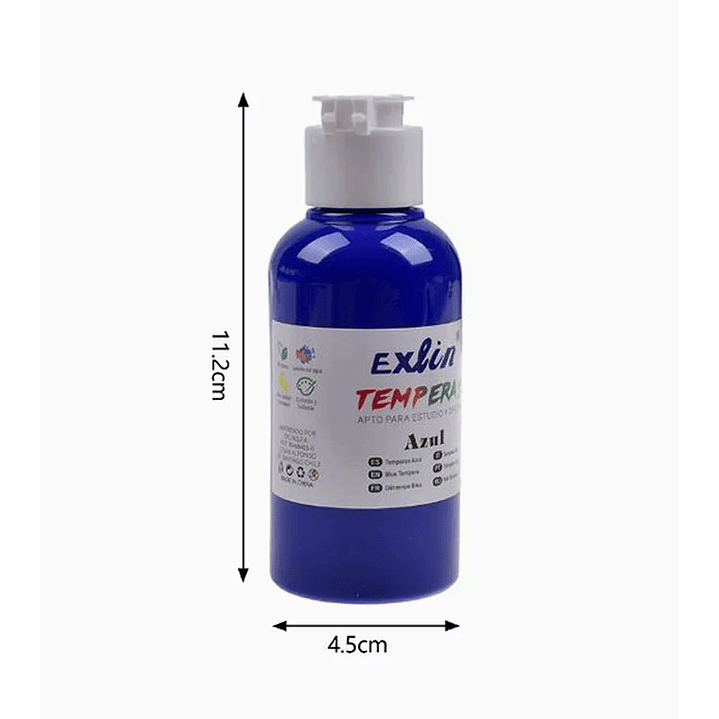 Temperas de Colores - Azul 1