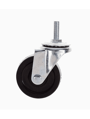 Rueda de Caucho Negro