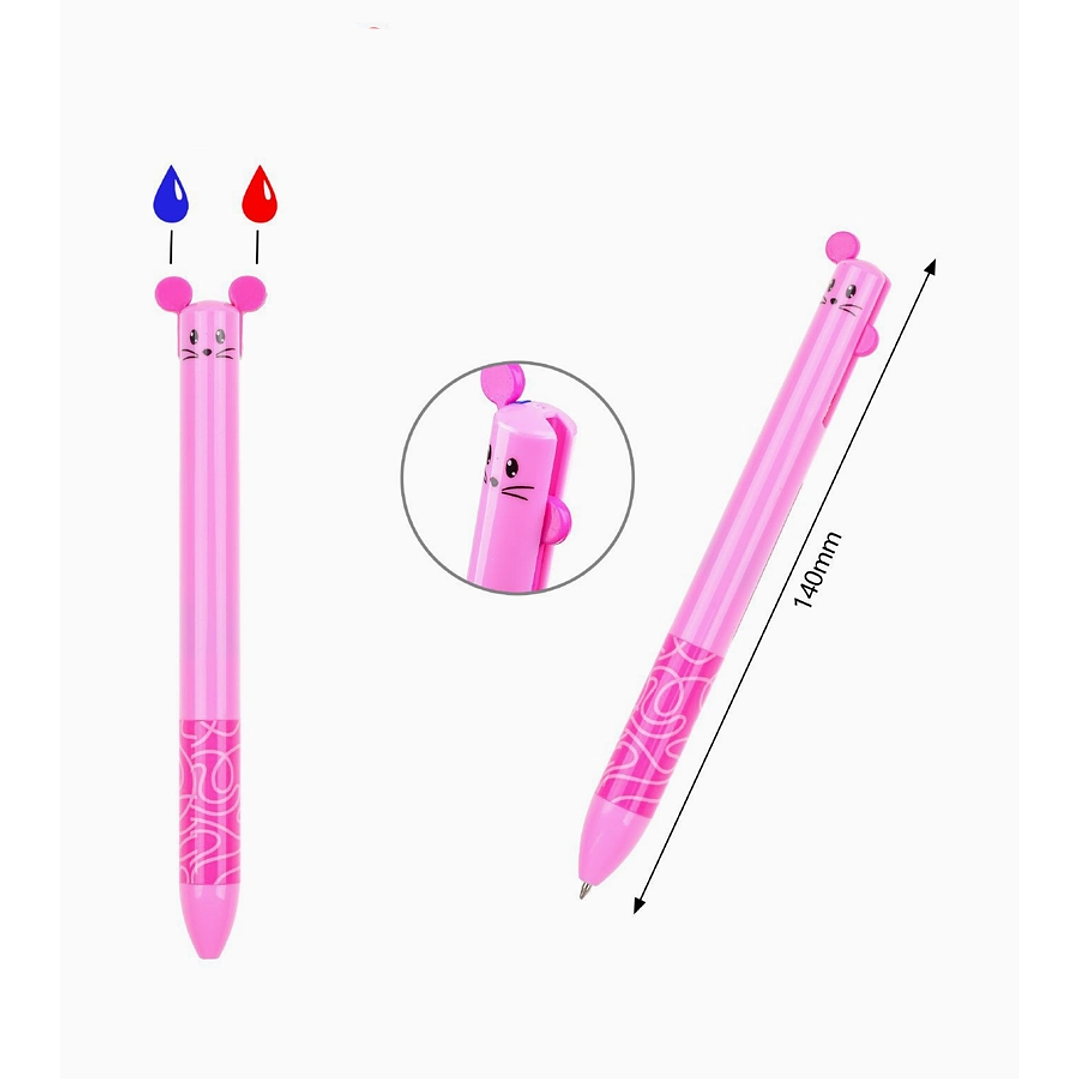 Lapiz Bicolor Exlin  - Rosa Claro 1