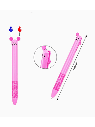 Lapiz Bicolor Exlin  - Rosa Claro