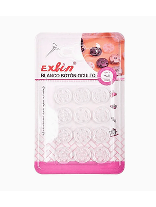 Plástico Botón Oculto