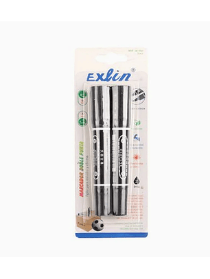 Marcador Doble Punta