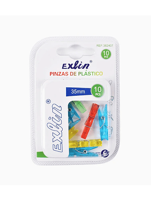 Pinzas de Plástico