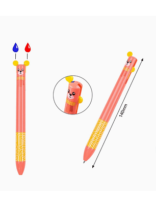 Lapiz Bicolor Exlin  - Naranja 1