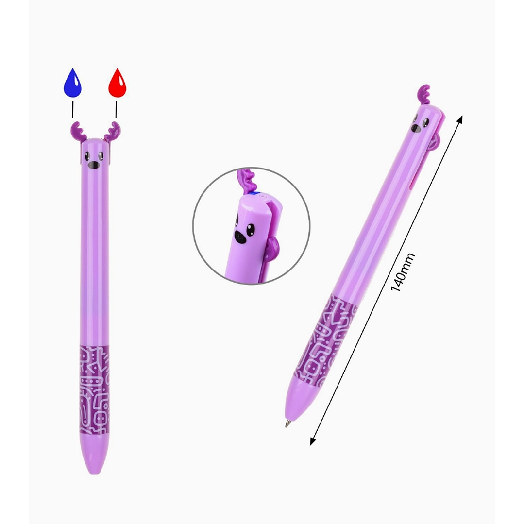 Lapiz Bicolor Exlin  - Morado 1