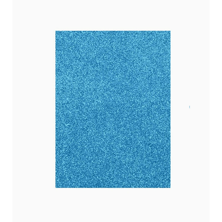 Goma Eva Glitter Paquete de 10 unidades - Azul 1