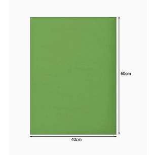 Goma Eva Lisa Paquete de 10 unidades - verde claro