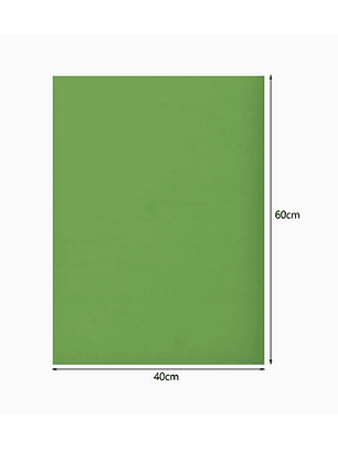 Goma Eva Lisa Paquete de 10 unidades - verde claro