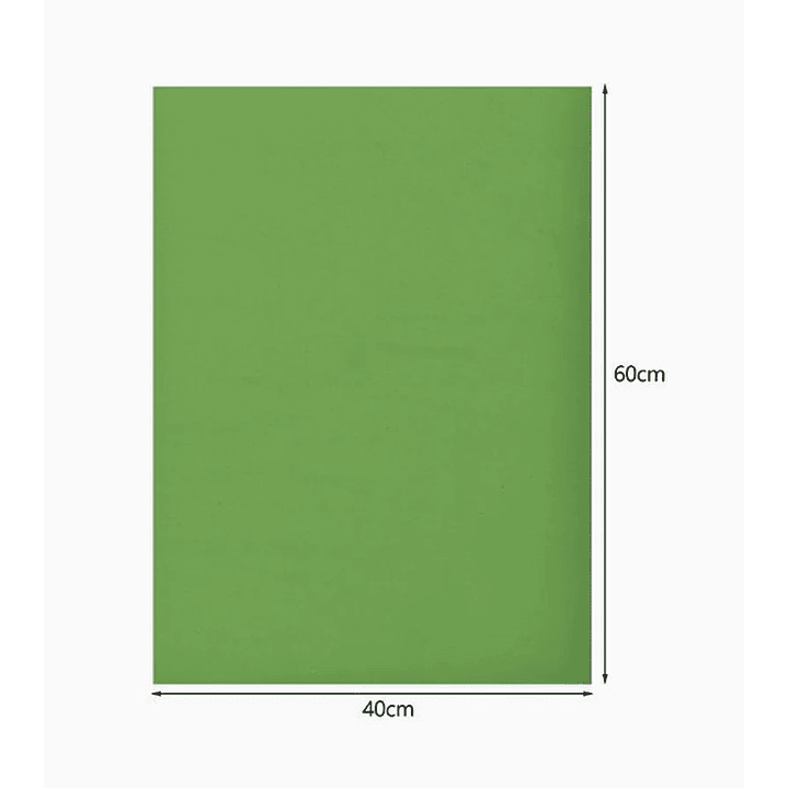 Goma Eva Lisa Paquete de 10 unidades - verde claro 1