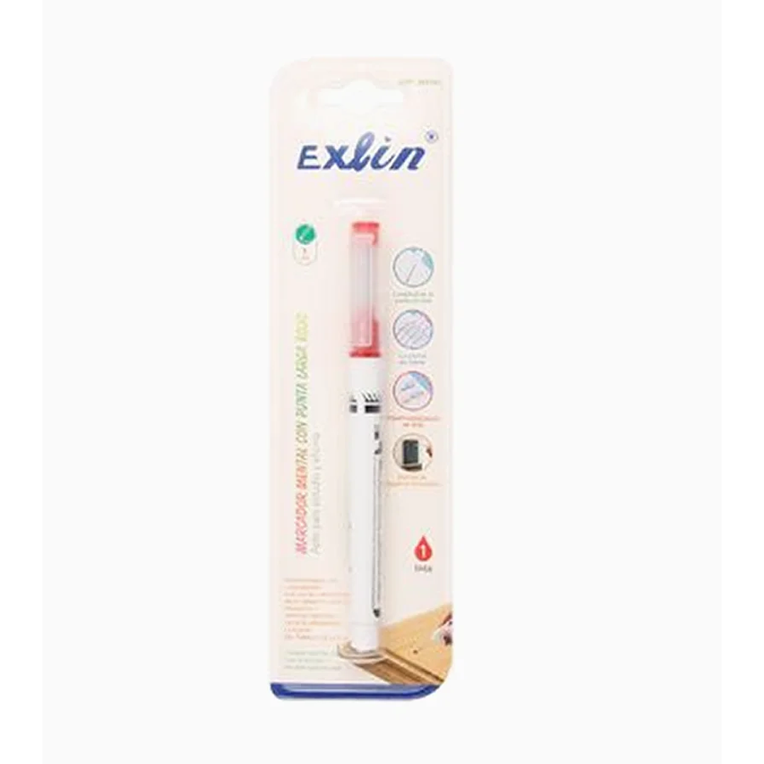 Rotulador de Boca Larga de Metal Rojo 1